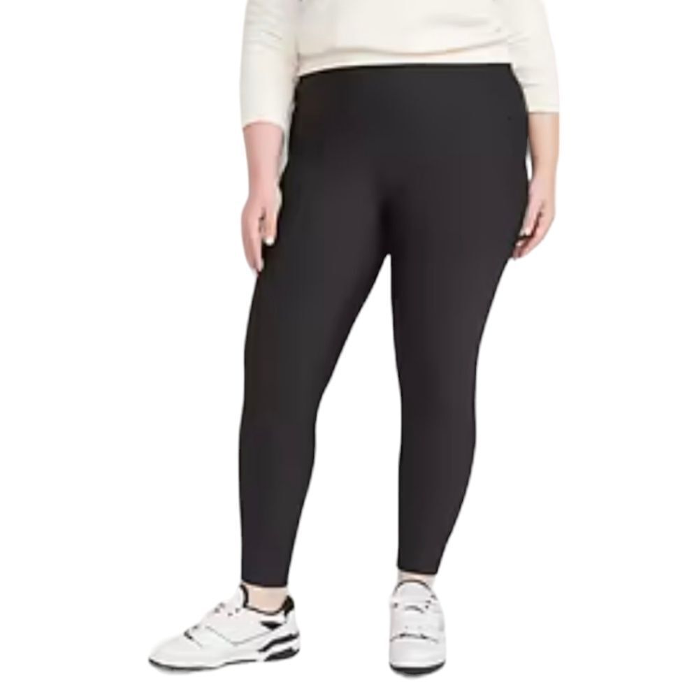 Old Navy Active Womens Powersoft Joggers Sz XL Black‎ High Rise Pull On Stretch